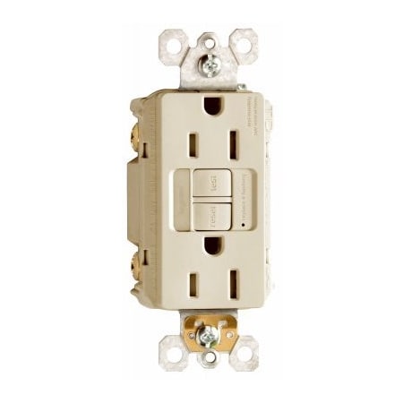 Pass & Seymour 15A IVY LGT Self GFCI 1597NTLTRICCD4